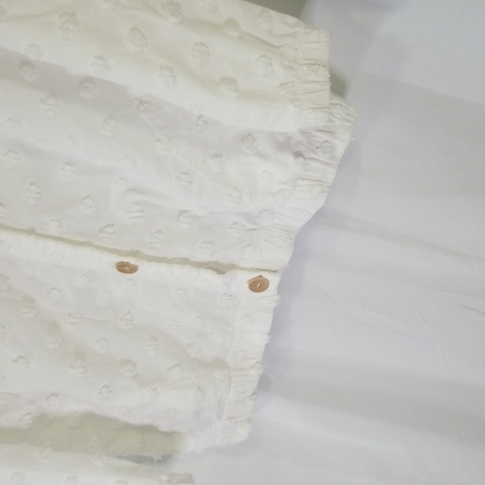 Produce Company - Off-White Textured Button Up Jacket - Picture 3 of 12